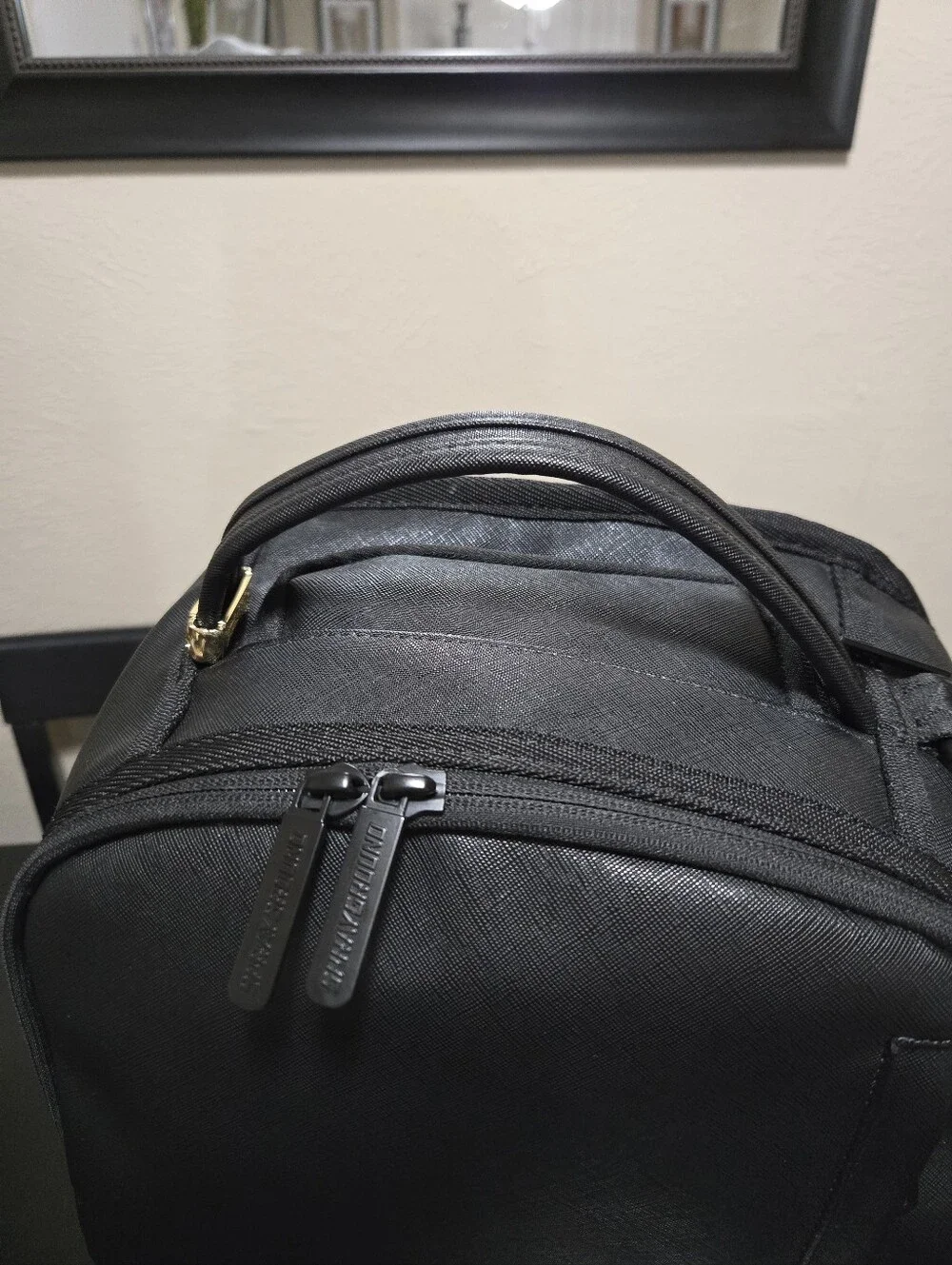 Sprayground Drip Gold Shark Backpack